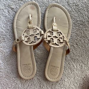 Tory Burch Miller Sandals Size 8